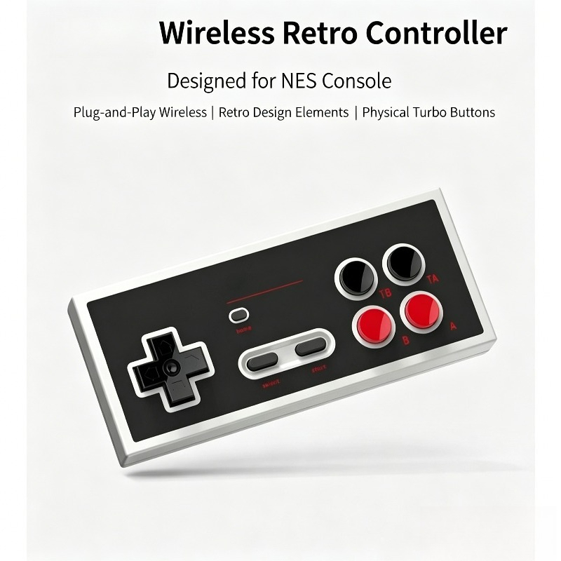 Retro Gaming Mister - Controlador de Juegos Retro Inalámbrico N30