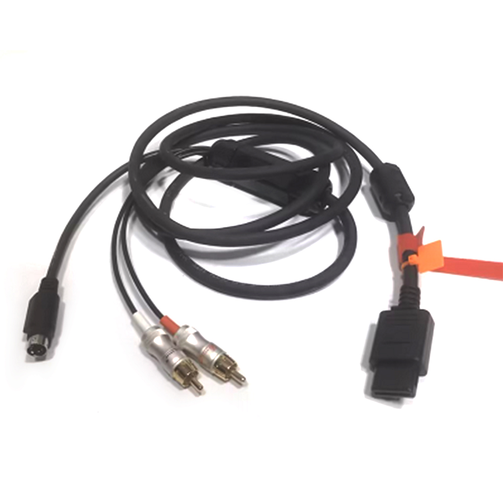 Retro Gaming N64 - Cable blindado SFC N64 NGC s-video,