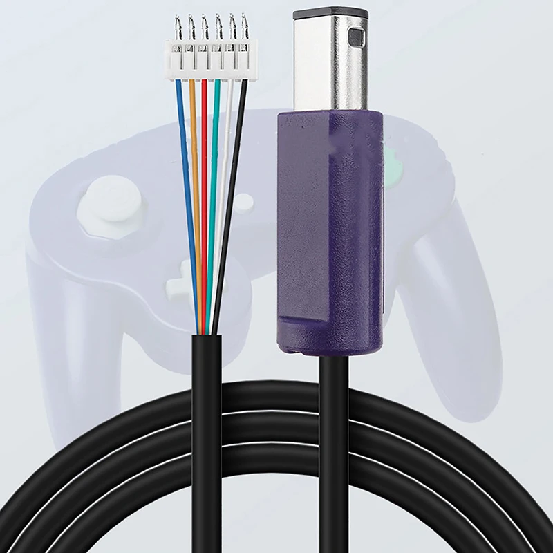 Retro Gaming Repair - Cable de extensión de controlador GameCube/NGC,