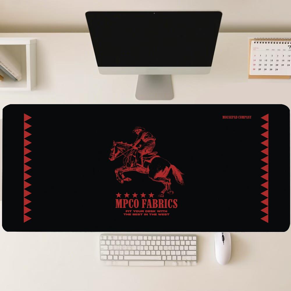 Retro Gaming Desk Setup - Alfombrilla de Ratón Grande con Diseño