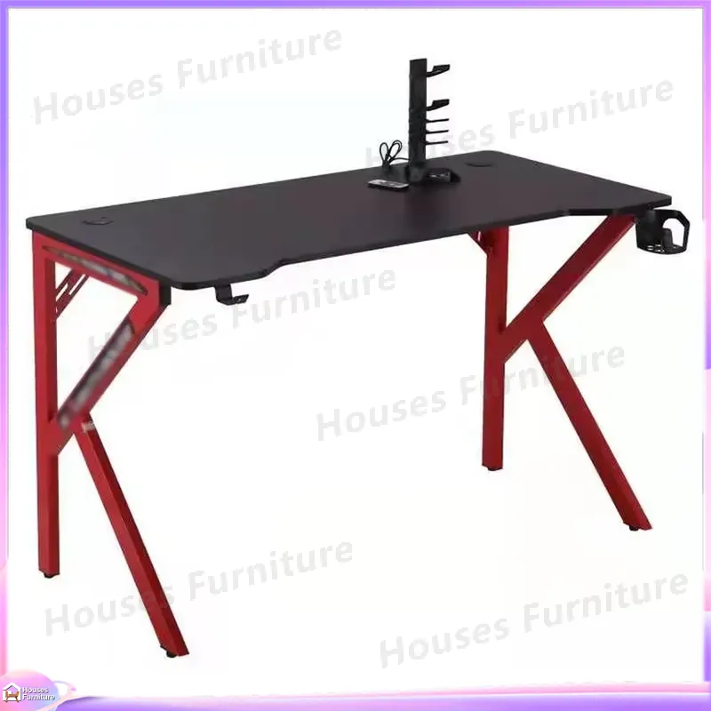 Retro Gaming Desk Setup - Escritorio Gaming de 90cm con Ruedas,