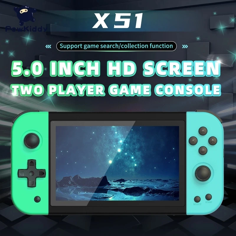 Retro Handheld Console - Consola de videojuegos retro con pantalla
