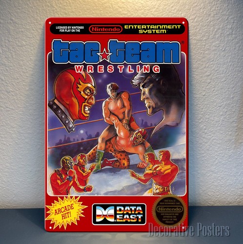 Retro Gaming Videos - Y1, Póster Metálico Retro del Videojuego
