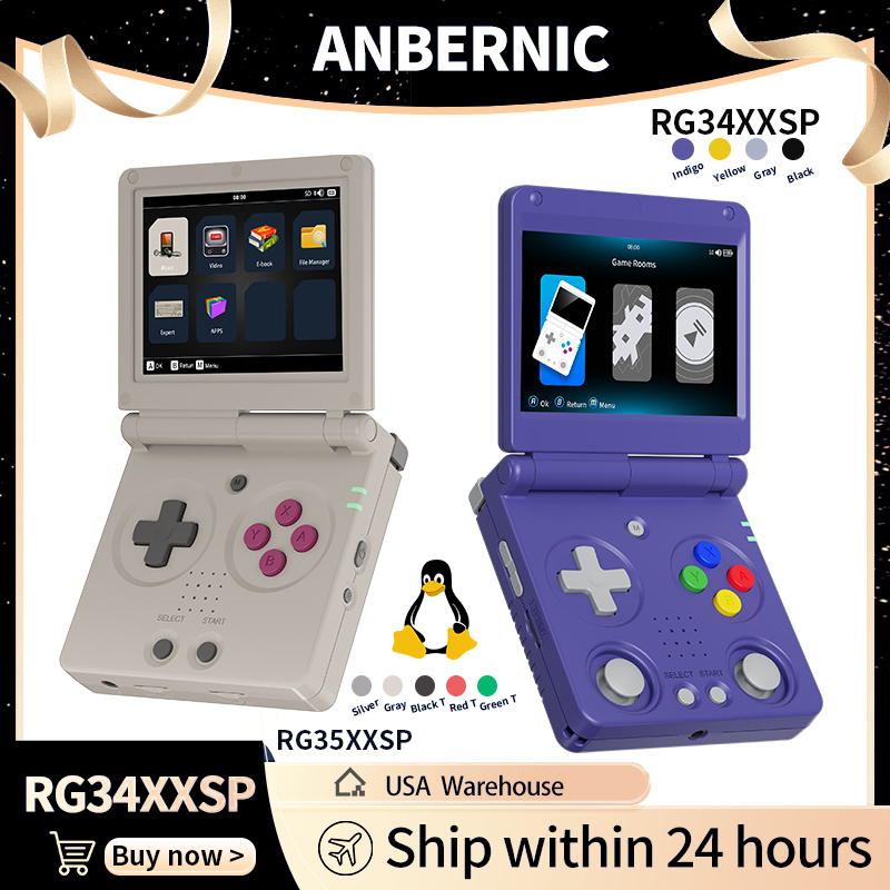 Anbernic RG34XXSP RG35XXSP Con - Retro Gaming N64 reseña y precio