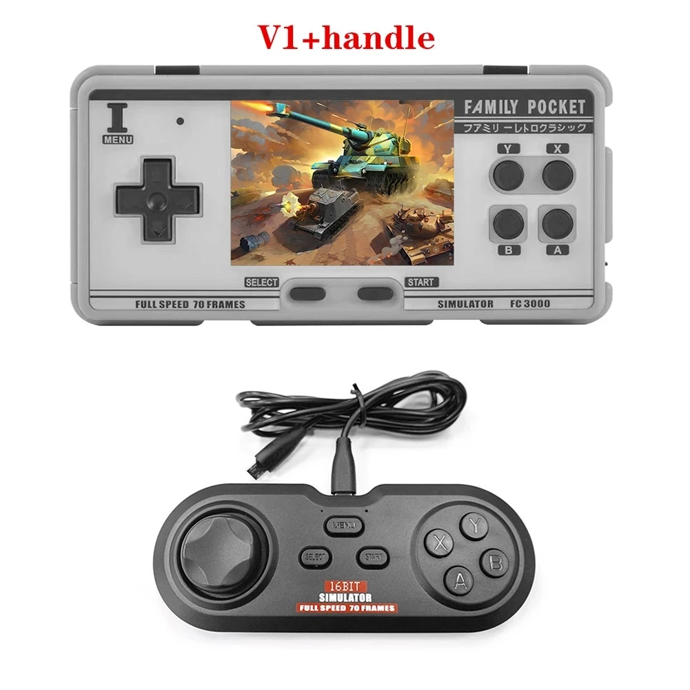 NUEVA consola retro FC3000 V2  - Retro Handheld Console reseña y precio