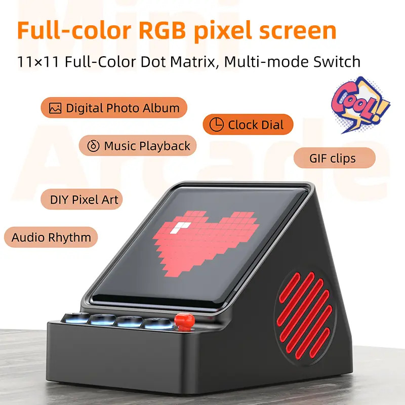 Altavoz Portátil con Pantalla  - Retro Gaming Desk Setup reseña y precio