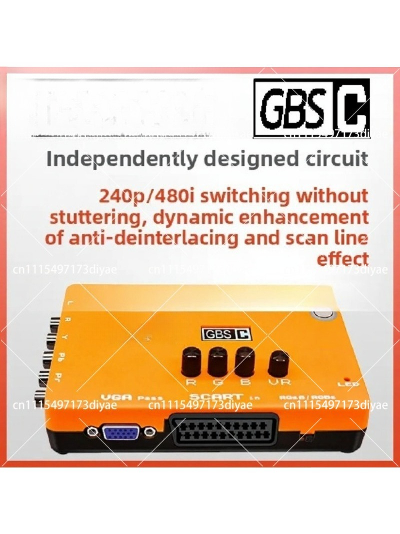 Convertidor de Video GBS-C, Al - Retro Gaming Videos reseña y precio