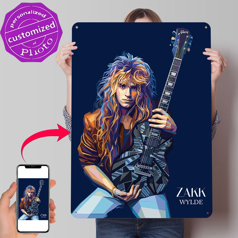 Póster Metálico con Retrato Ar - Retro Gaming At Home reseña y precio