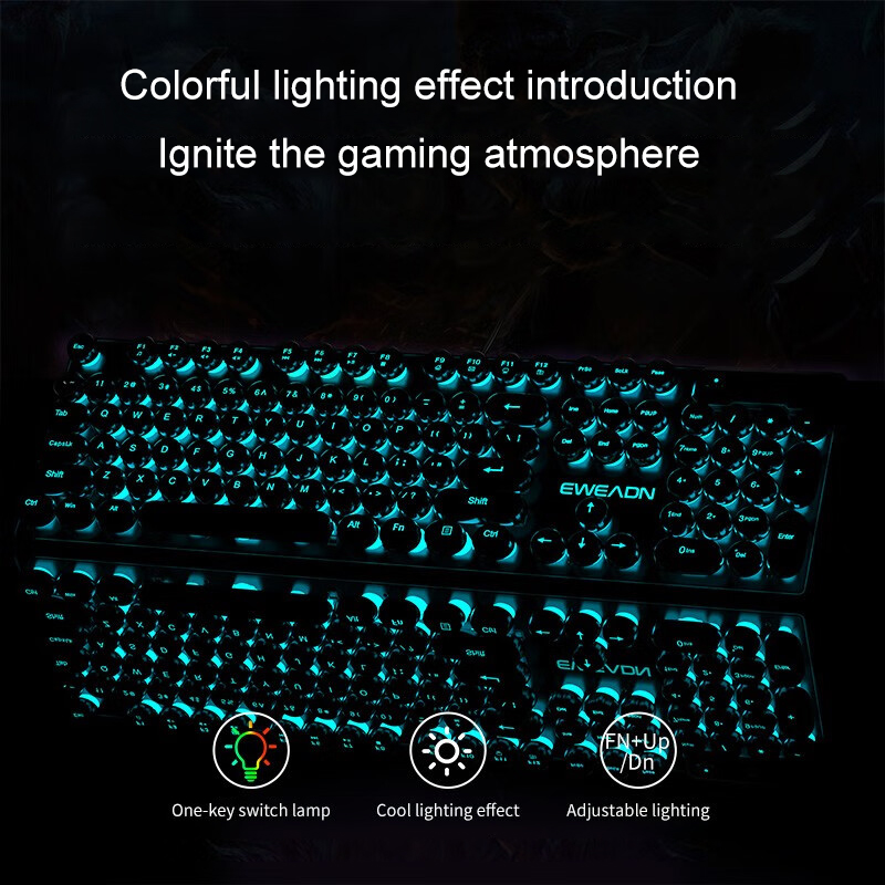 Teclado para juegos de máquina - Retro Pc Gaming reseña y precio