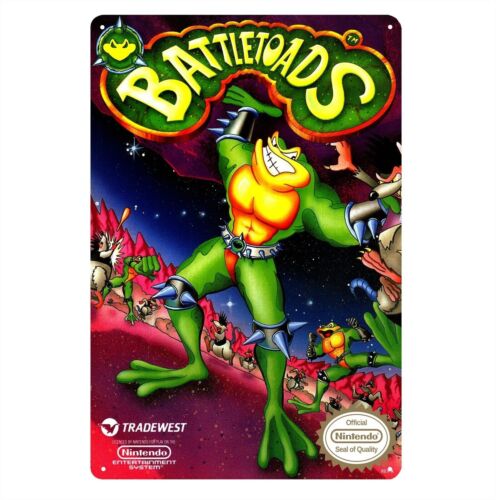 Battletoads Nes - Póster Metál - Retro Gaming Videos reseña y precio