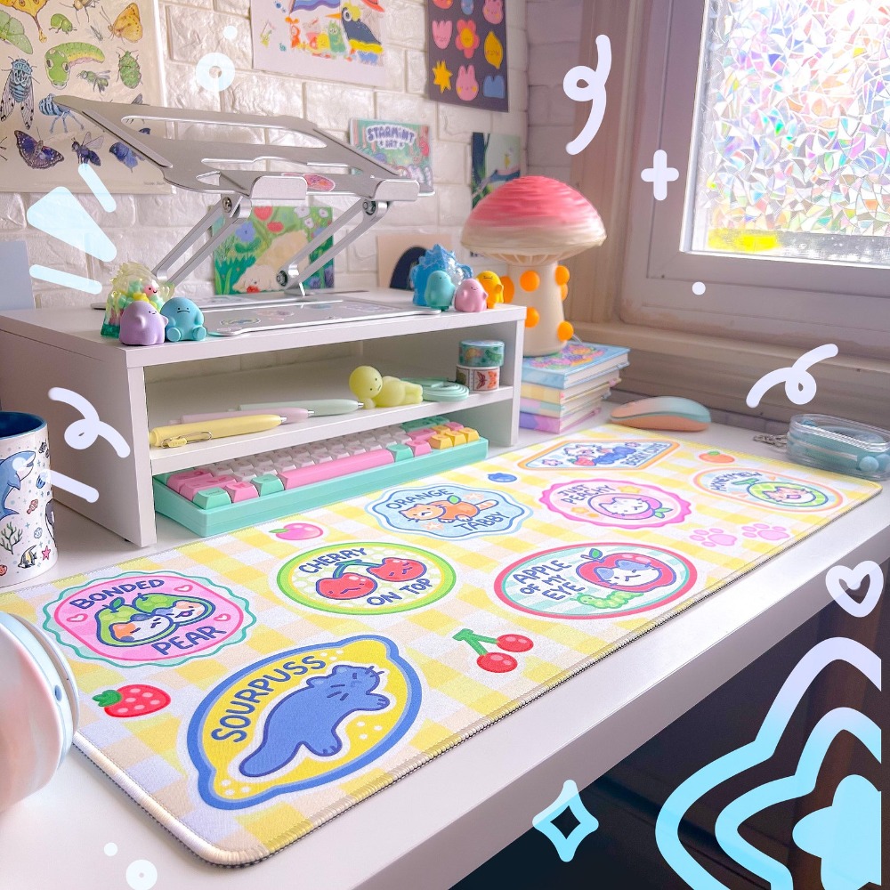 Alfombrilla de Escritorio Frui - Retro Gaming Desk Setup reseña y precio