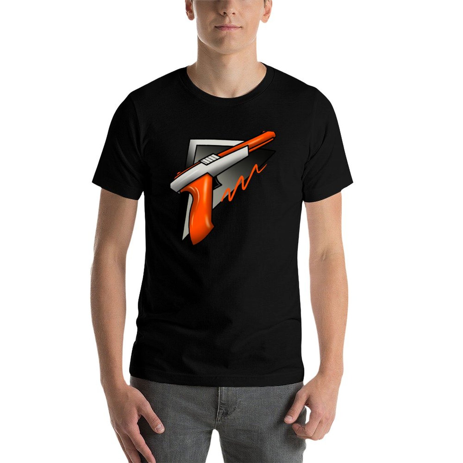 Camiseta de manga corta con di - Retro Gaming Light Gun reseña y precio