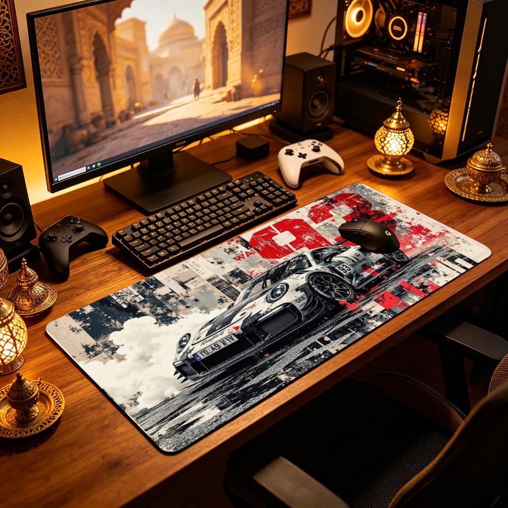 Alfombrilla de escritorio exte - Retro Gaming Desk Setup reseña y precio