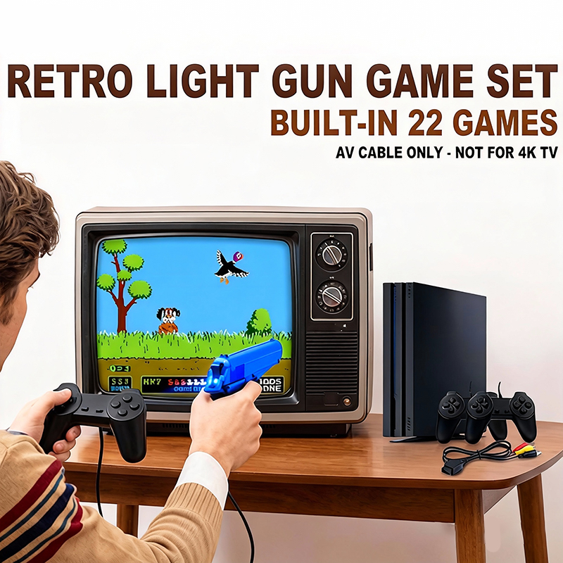 Consola de Juegos Estilo PS4 c - Retro Gaming Light Gun reseña y precio