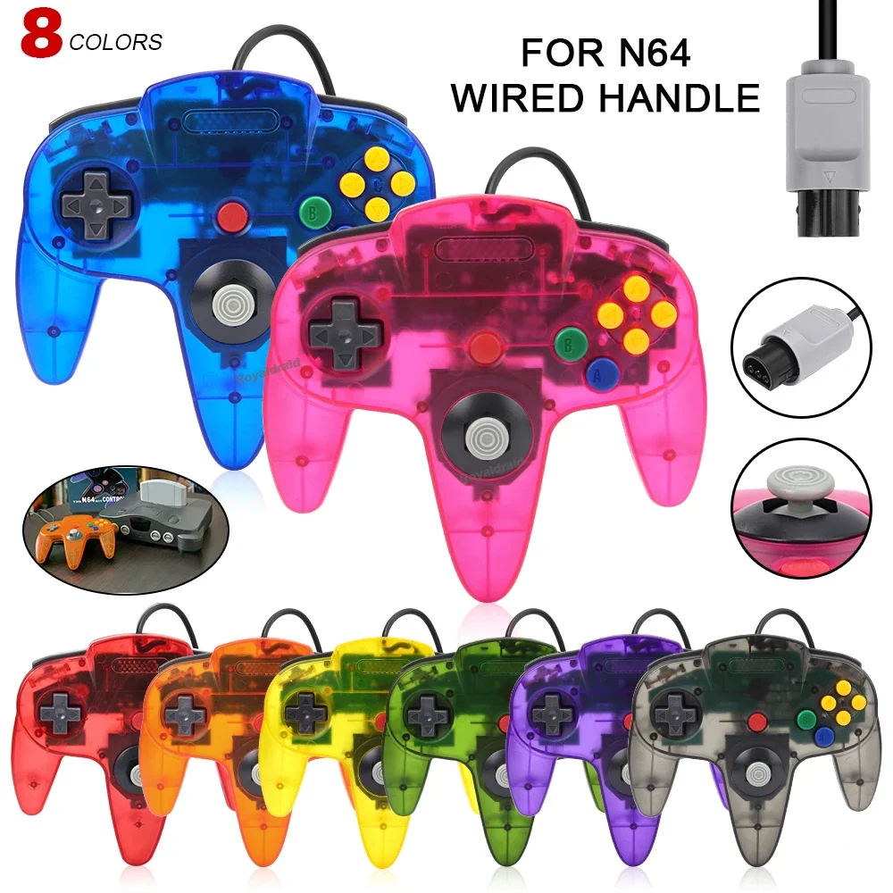 Nuevo mando con cable para con - Retro Gaming N64 reseña y precio
